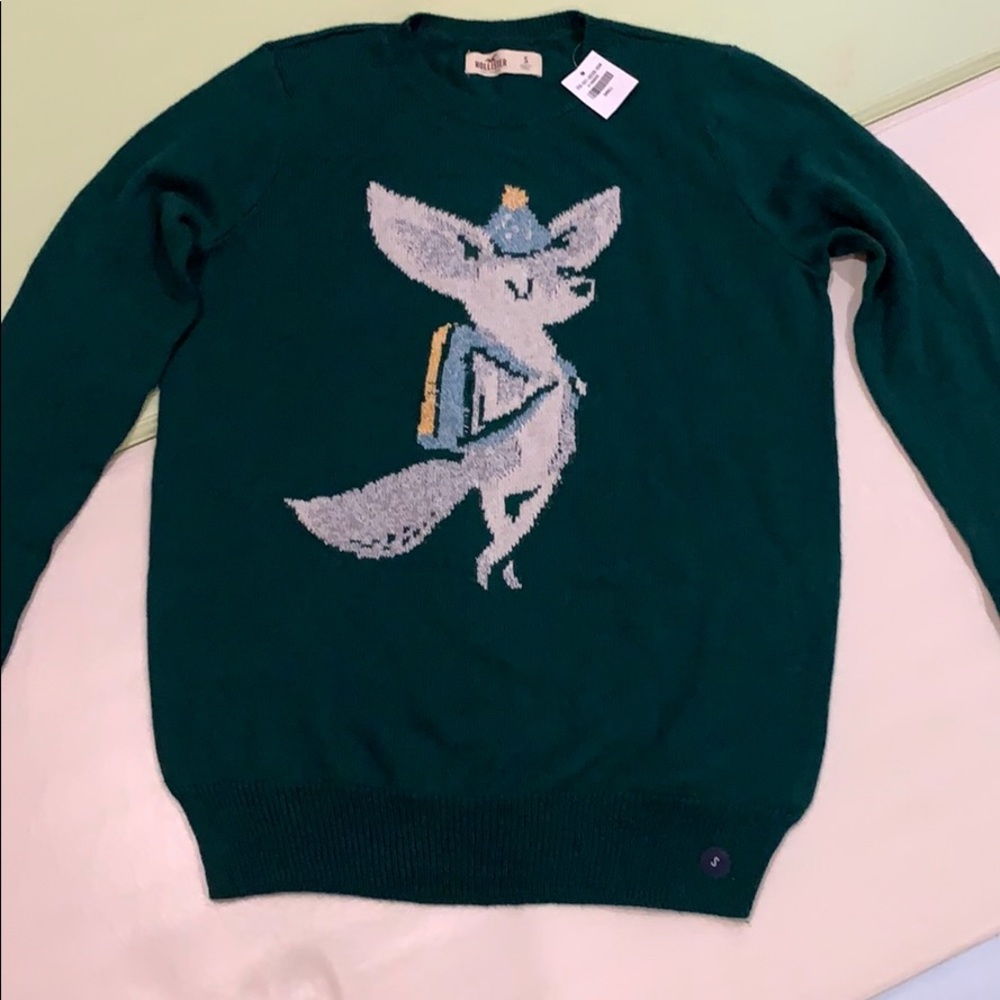 Hollister holiday knit sweater - Picture 1 of 4